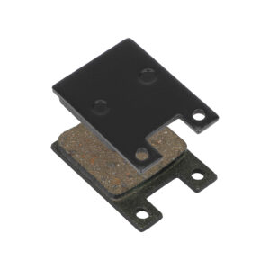 Pastilla de freno cóncava rectangular negra 844