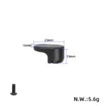 Gancho para guardabarros trasero negro para Xiaomi 4/5/5Pro/5Max - Imagen 2