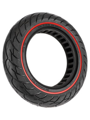 Neumático sólido 10*2.125 con círculo rojo (36 mm)