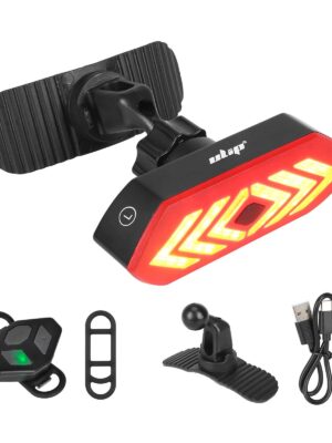 Luz intermitente recargable Ulip con control remoto y pegatina universal