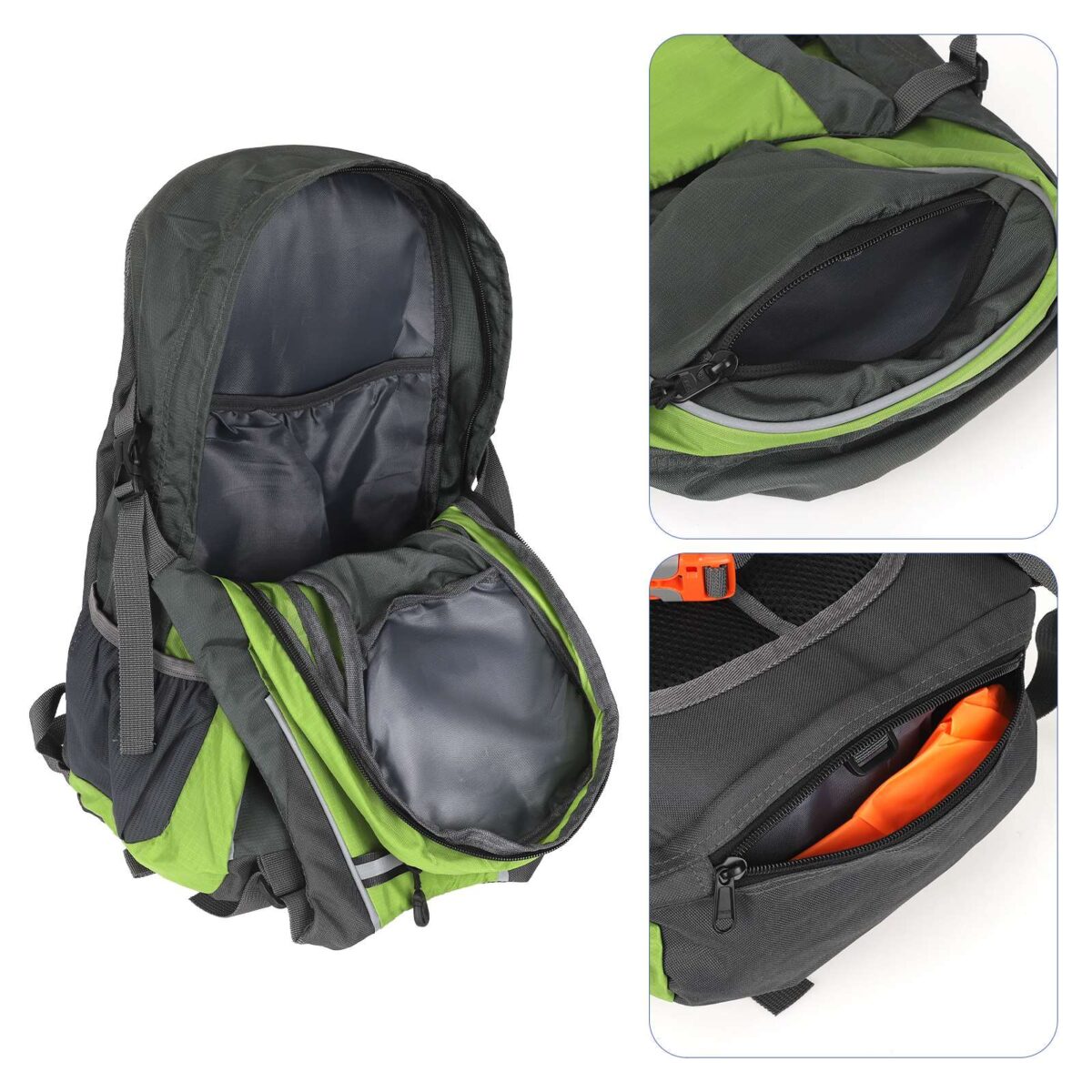 Mochila con intermitentes LED y control remoto - Imagen 5