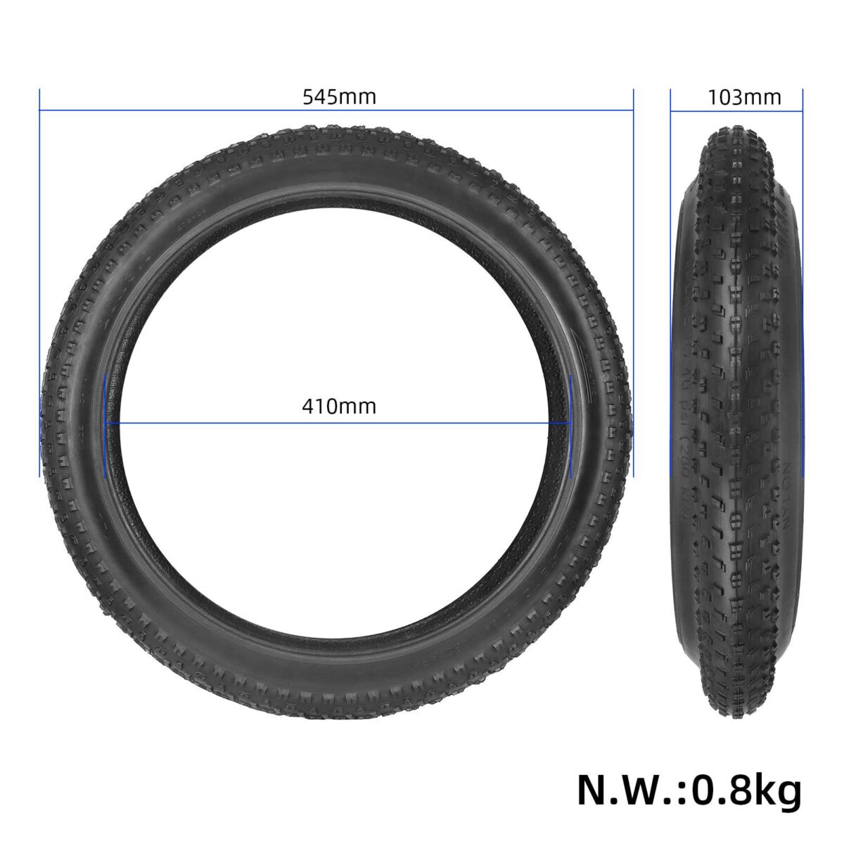 Neumáticos Wanda 20*3.0 - Imagen 2