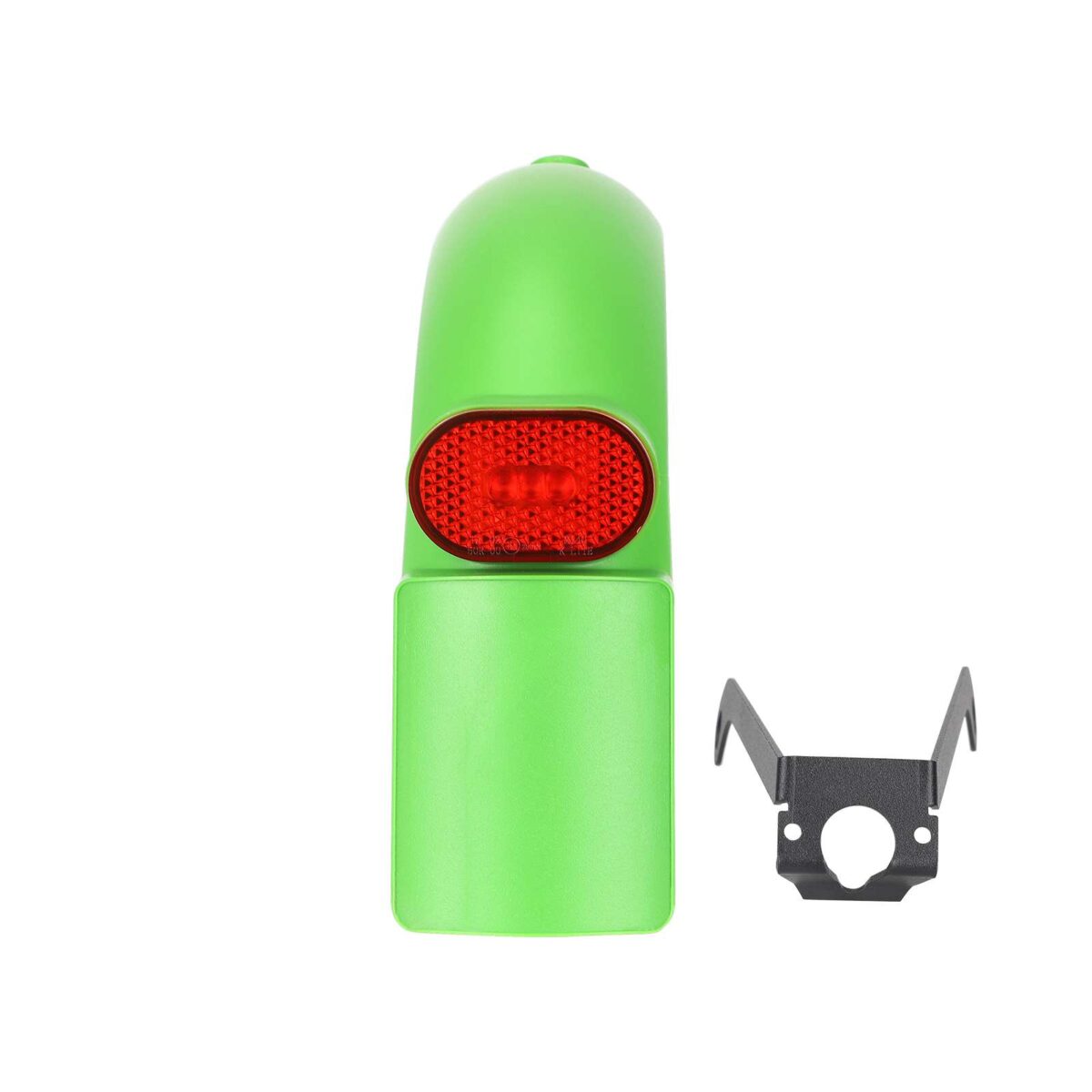 Xiaomi M365 Pro/Pro2 verde con guardabarros trasero integrado con matrícula (con luz trasera + gancho + soporte metálico pro) - Imagen 5