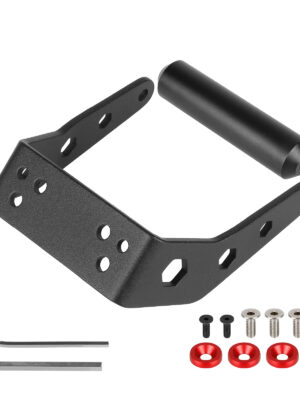 Juego de manijas largas de aluminio de 6 orificios SPEEDWAY4/SPEEDWAY5/Dualtron en negro y rojo