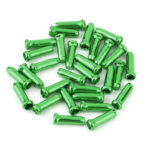 Extremos de cable de freno verdes (50 piezas)