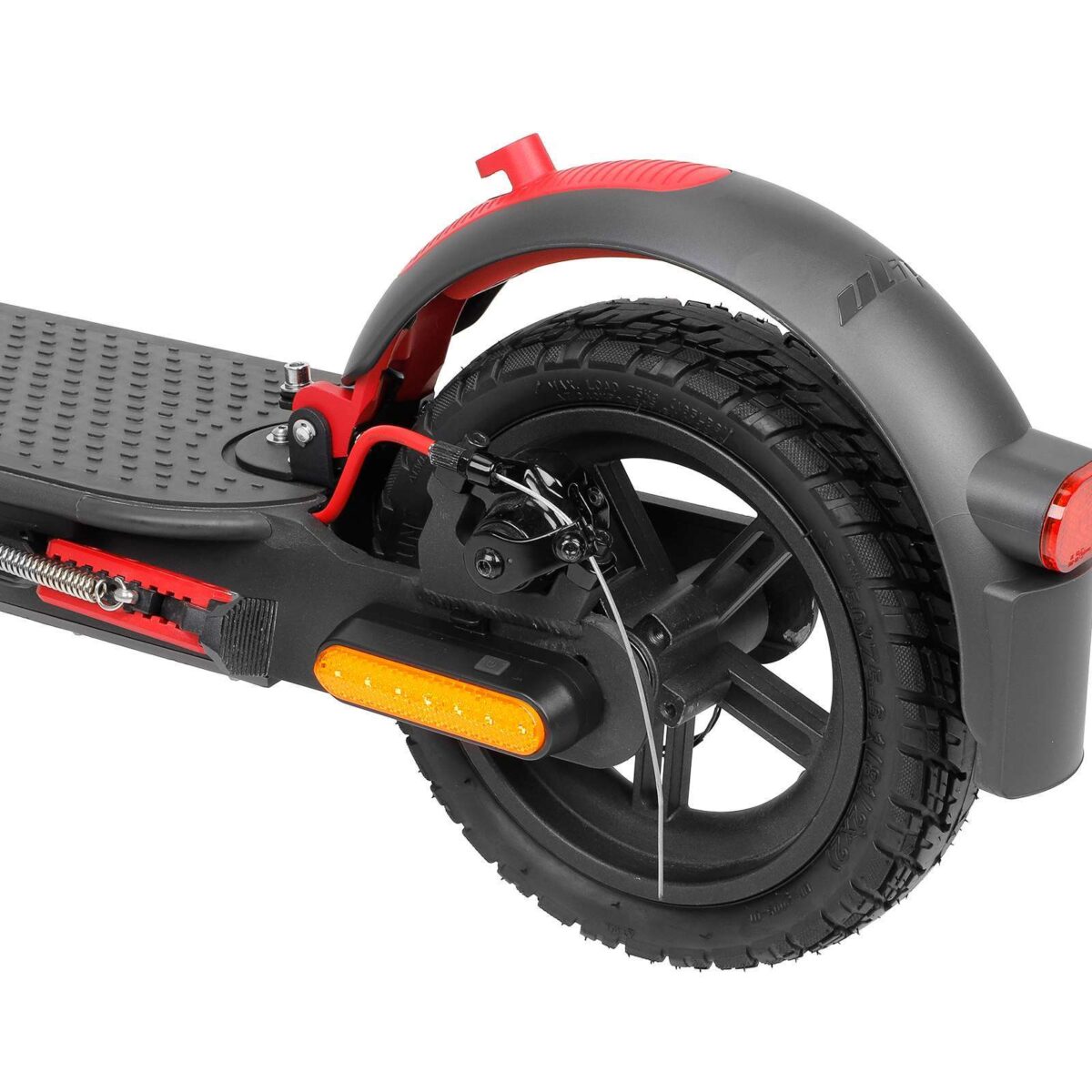 2 juegos de luces intermitentes recargables amarillas Ulip + 1 juego de luces traseras intermitentes con control remoto para scooters G30 MAX - Imagen 3