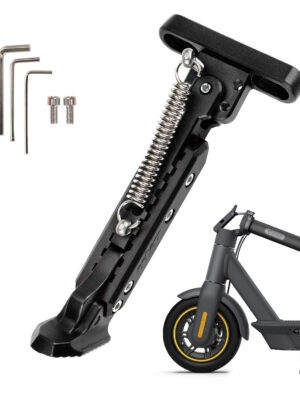 Pata de cabra ajustable negra V2 para scooters de serie Max G30