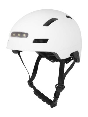 Casco Ulip blanco talla M U002 con luz