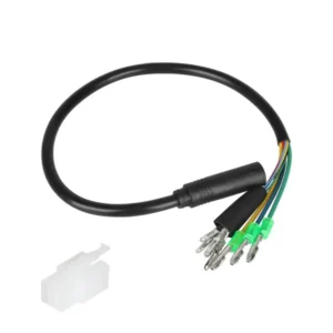 Cable de motor hembra 3+6p con 9 cables pequeños (160 cm y 1000 W, 2 cuadrados)