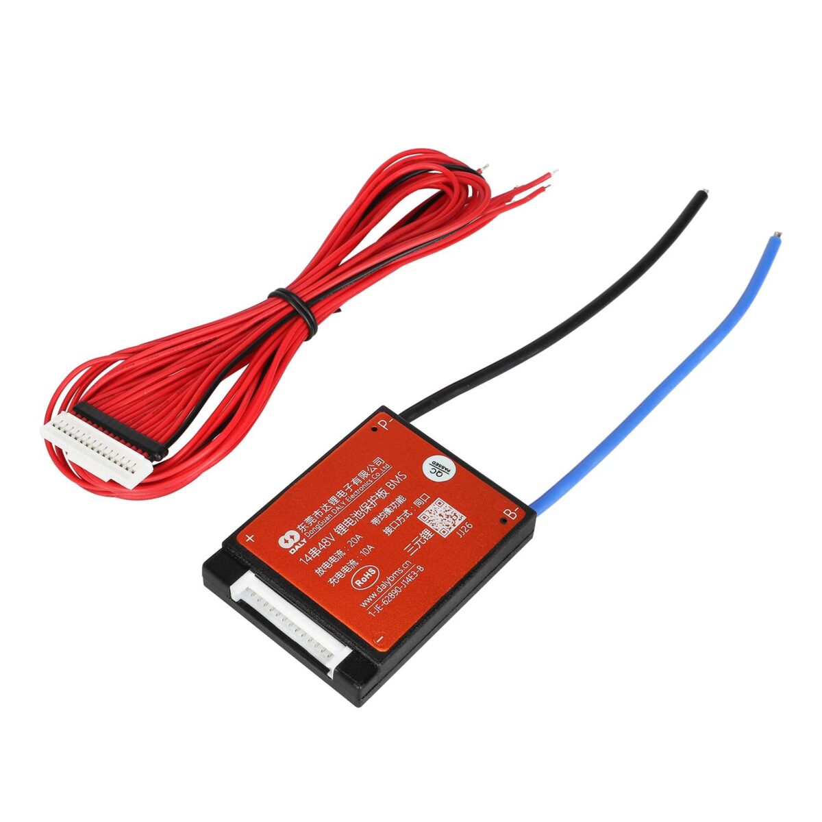Placa de protección BMS de batería DALY 52V20A14S con cable - Imagen 4
