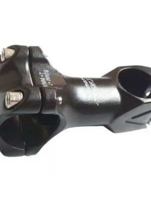 Potencia de piñón fijo negra de 25,4 mm