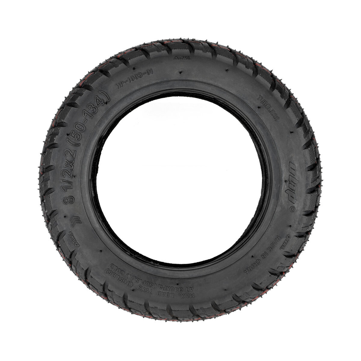 Neumático todoterreno Ulip 81/2*2(50-134) con diámetro interior de 134 mm para scooter Zero 9 - Imagen 4