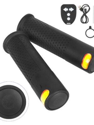 Juego de luces con control remoto negro