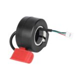 Acelerador de potencia rojo-negro
