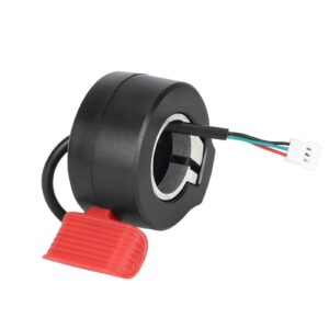 Acelerador de potencia rojo-negro