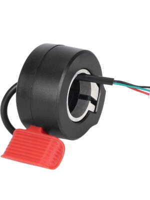 Acelerador de potencia rojo-negro