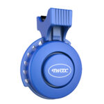 Timbre de bicicleta azul TWOOC de 120 dB con carga USB