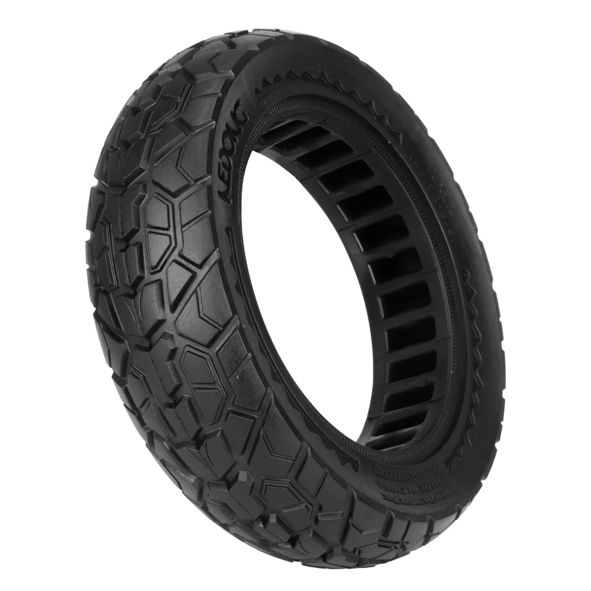 Neumático todoterreno sólido negro NEDONG10*2.5 (ranura de 45 mm) - Imagen 3