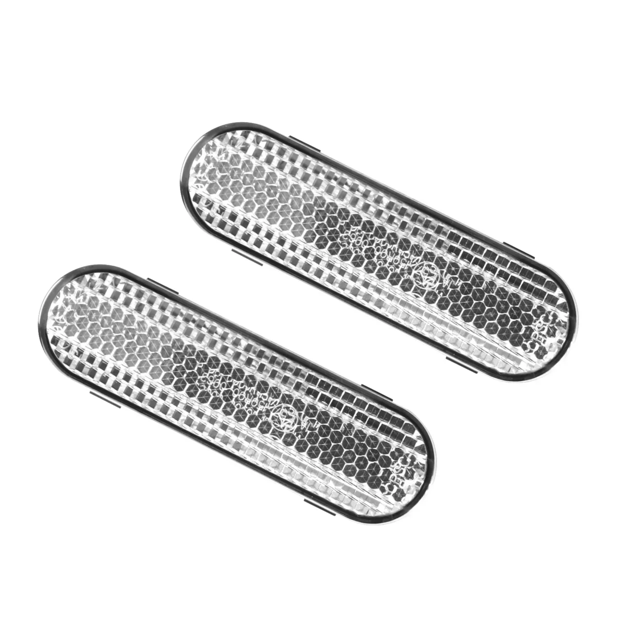 Bloques reflectantes plateados delanteros para Xiaomi 5 Plus (2 piezas) - Imagen 5