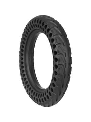 Neumático sólido poroso negro 12*2.125