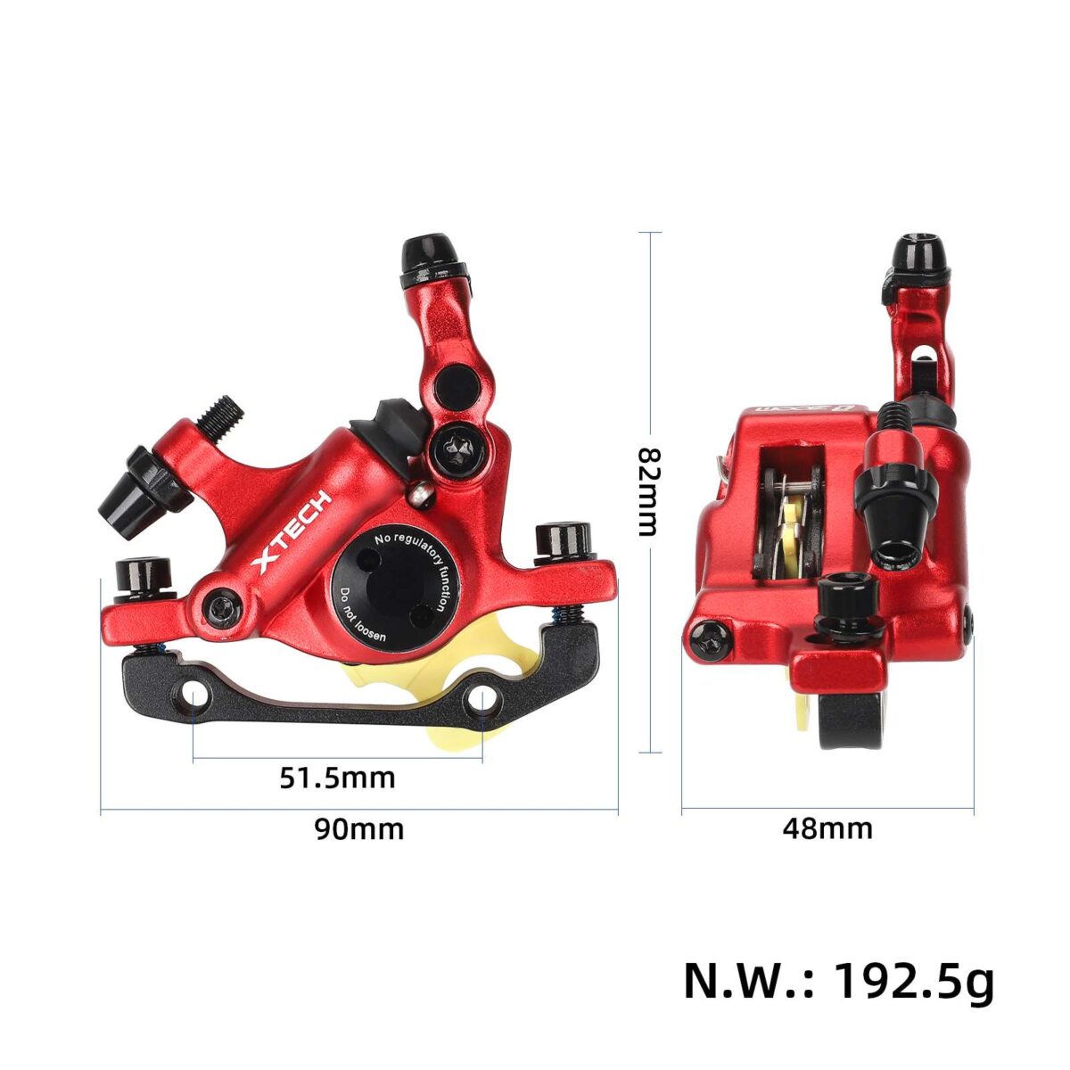 Aceite de freno rojo xtech para reinstalación de Xiaomi Pro - Imagen 2