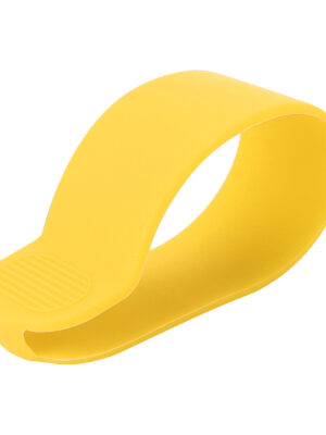 Cubierta de silicona para dial de dedo amarillo