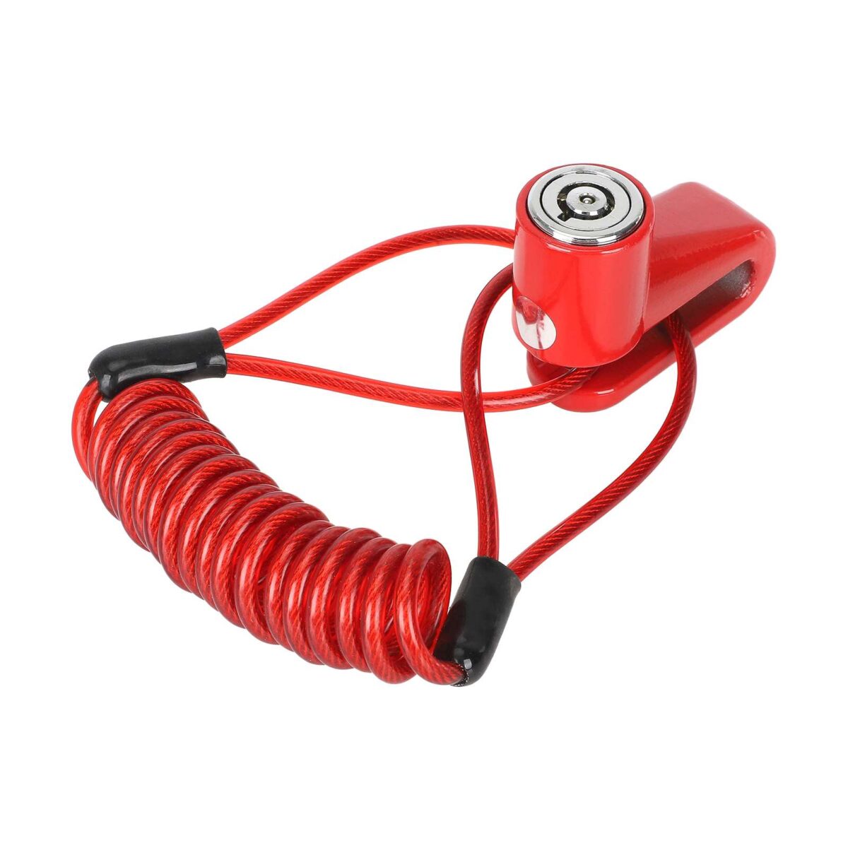 Bloqueo de freno rojo con cable rojo - Imagen 3