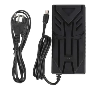 Cargador Ulip de 42 V a 54,6 V, 3 A, certificado CE y FCC con conector MI (enchufe brasileño)