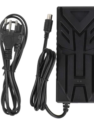 Cargador Ulip de 42 V a 54,6 V, 3 A, certificado CE y FCC con conector MI (enchufe brasileño)