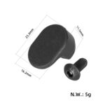 Guardabarros trasero gris para patinete Xiaomi 4 Pro/4 Lite - Imagen 2
