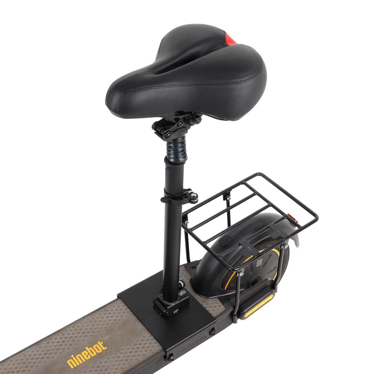 Asiento negro para scooters Segway Max serie G30 con sillín grande - Imagen 3