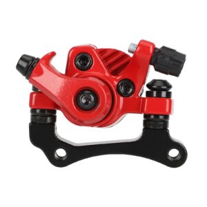 Freno de disco delantero rojo para scooter Kugoo M4 (forma de abanico)