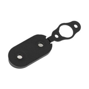 Cubierta magnética negra para el puerto de carga de los patinetes Xiaomi