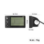 Instrumento LCD inteligente para scooter (cabezal impermeable de cinco núcleos) - Imagen 4