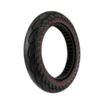 Neumático sólido de 12*2.125 con puntos rojos y ranura de 34 mm
