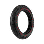 Neumático sólido de 12*2.125 con puntos rojos y ranura de 34 mm