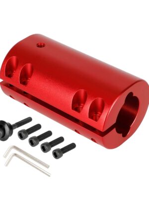 Soporte plegable rojo de CNC para scooter serie Max G30