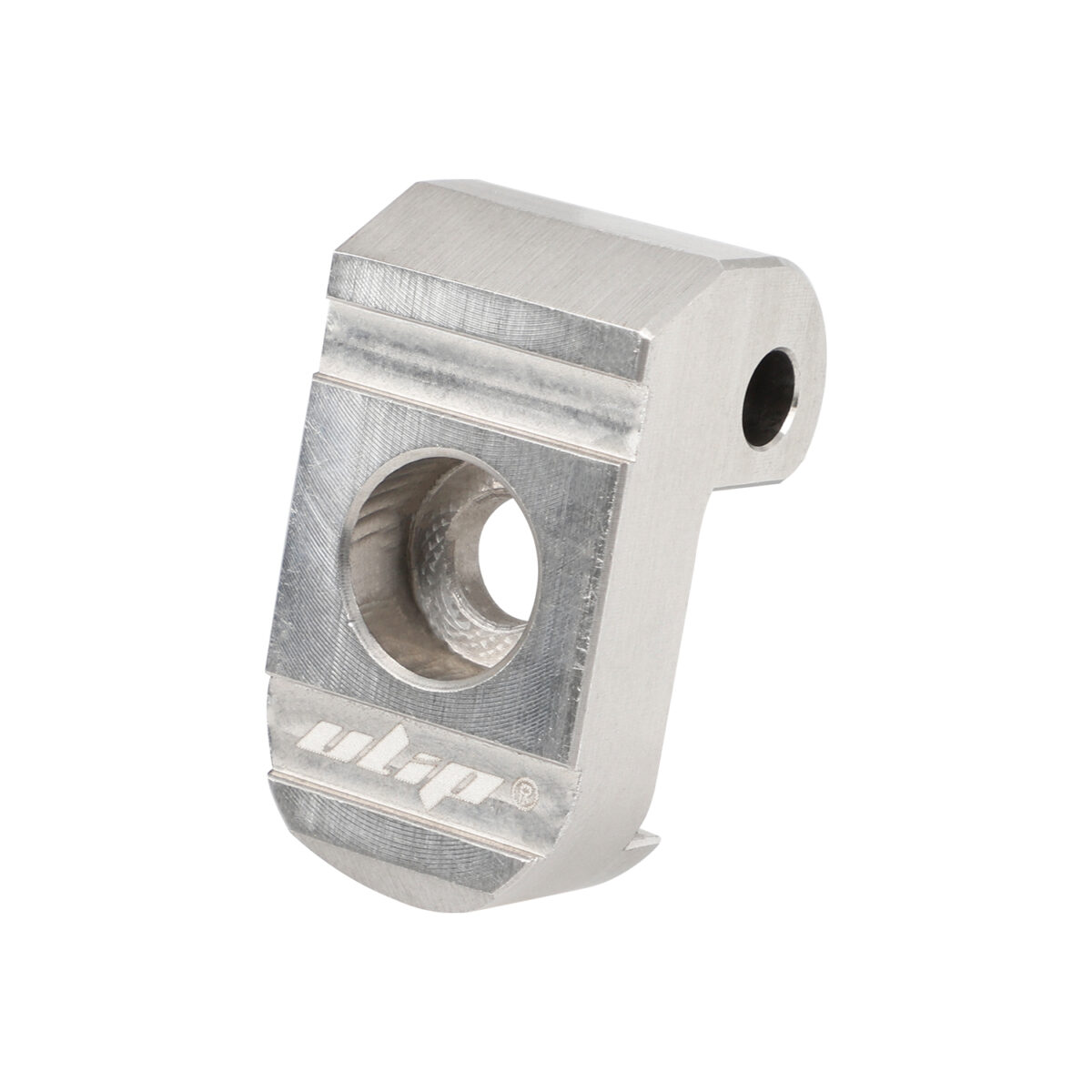 Hebilla plegable de acero inoxidable plateada para patinetes Xiaomi con eje de acero inoxidable. - Imagen 4