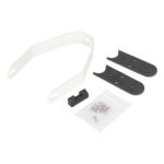Soporte de metal blanco para guardabarros trasero para todos los scooters Xiaomi