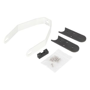 Soporte de metal blanco para guardabarros trasero para todos los scooters Xiaomi