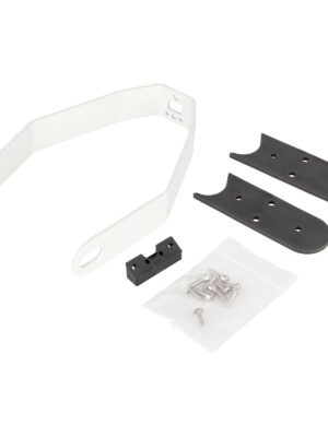 Soporte de metal blanco para guardabarros trasero para todos los scooters Xiaomi