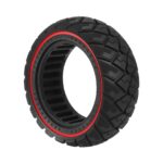 Neumático sólido todoterreno Ulip 90/65-6.5 con forma de diamante y círculo rojo - Imagen 4