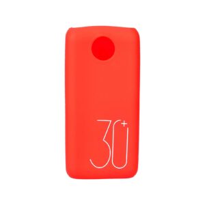 Funda protectora de silicona roja para batería externa ROMOSS SW30