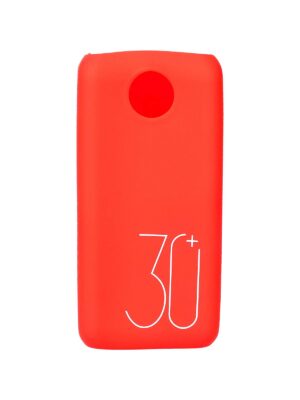 Funda protectora de silicona roja para batería externa ROMOSS SW30