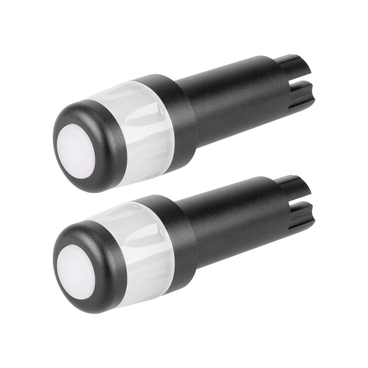 Juego de mango de silicona para varilla de extensión Ulip Xiaomi (varilla de extensión negra + luz blanca negra) - Imagen 3