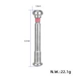Perno de mecanismo de plegado plateado original para patinete Xiaomi M365 - Imagen 2
