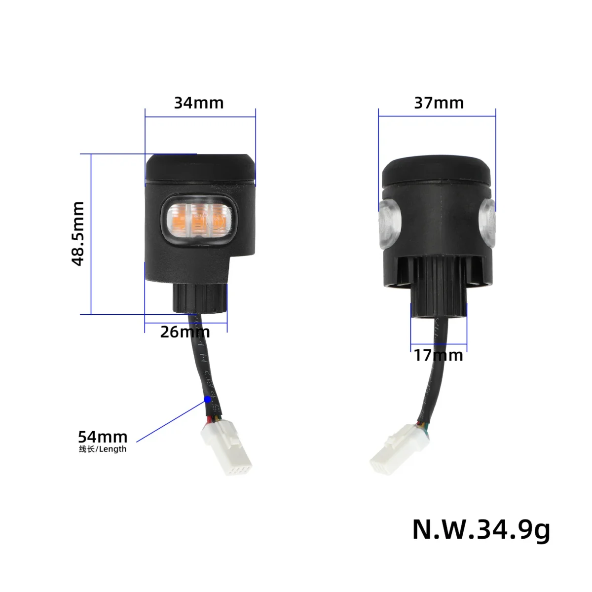 Segway Ninebot MAX G3/F3/ZT3 original con intermitentes integrados - Imagen 2