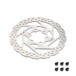 Disco de freno de 140 mm con 6 agujeros para Kukirin G3 G2 Master G4 G2 Max