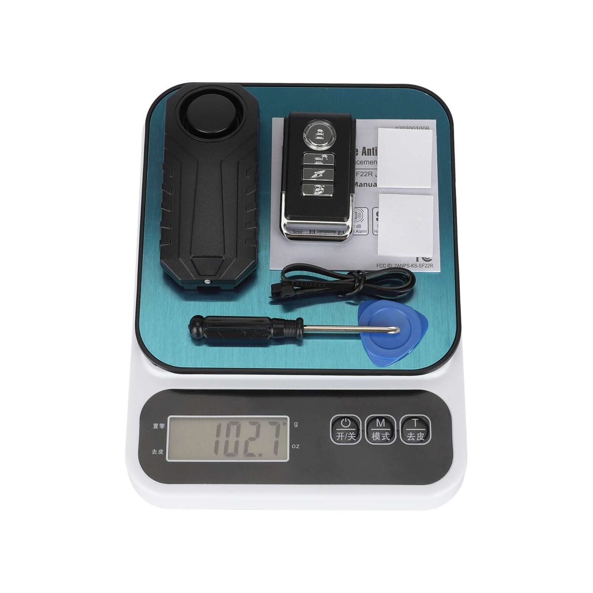 Alarma de motocicleta de 113 dB con control remoto - Imagen 5