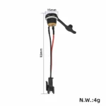 Toma de carga DC2.1 con terminal SM para Kugoo S1 - Imagen 2